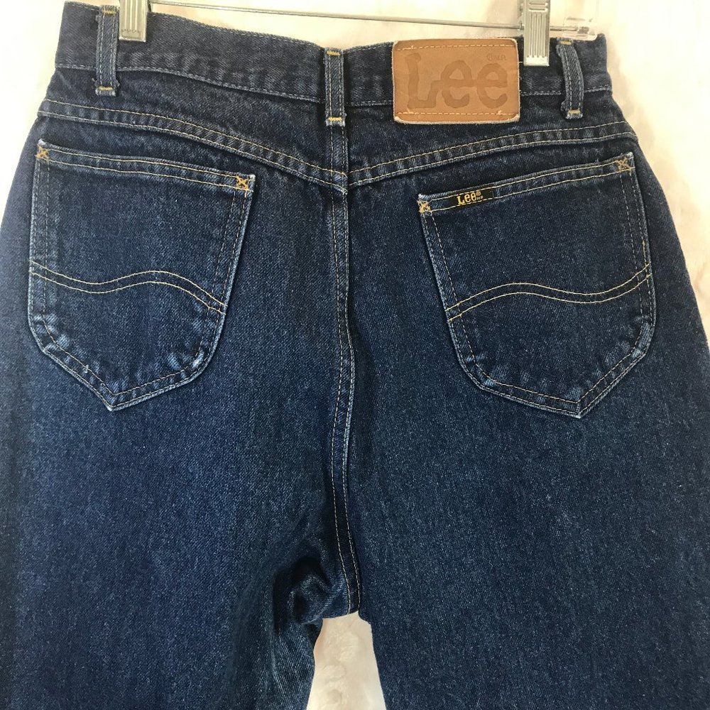 Vintage LEE  High Rise "Mom" Style Jeans raw edge